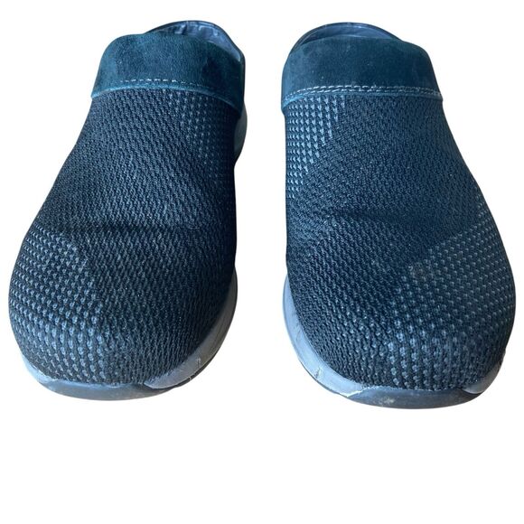 Dansko Women’s Size 39 (8.5-9) Sondra Mules Clogs Suede Black Trim Slip On - Picture 4 of 9